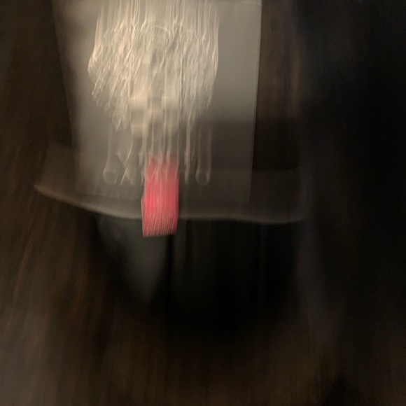 VINCE CAMUTO BLACK AND BROWN PLAID COAT. - Picture 5 of 8